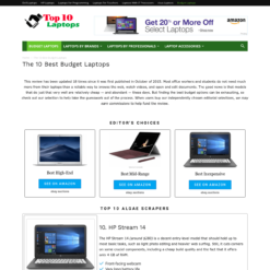 Laptops Affiliate Niche