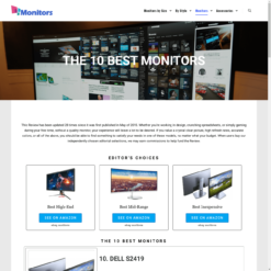 Computer Monitors Affiliate Niche