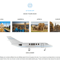 Travel Affiliate Website – Layout-13