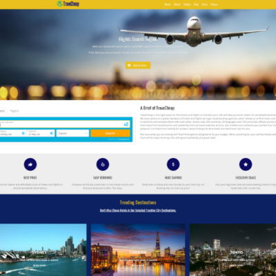 Travel Affiliate Website - Layout-01