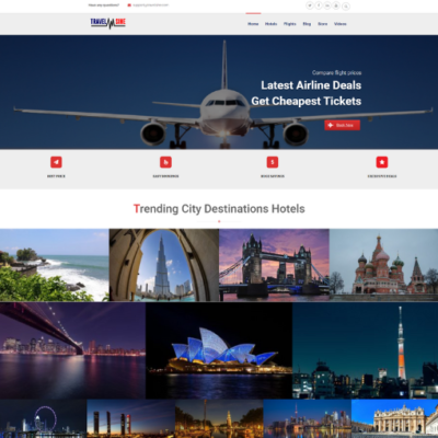 Travel Affiliate Website - Layout-04